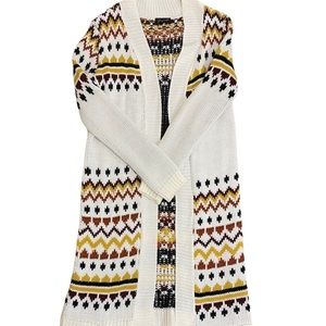 Woman’s Long Knitted Sweater